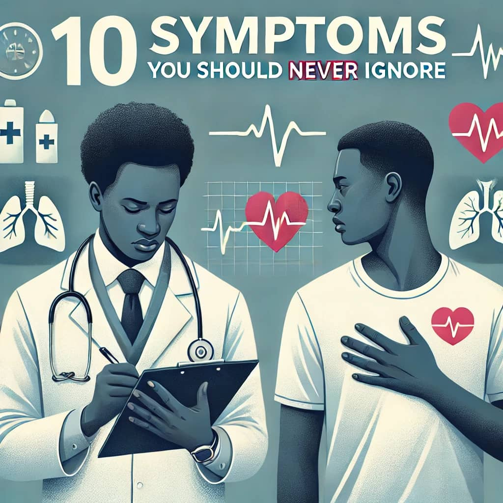 10 Symptoms you should never ignore